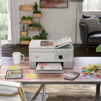 Canon PIXMA TS7451i, Multifunction Printer, Wi-Fi, Inkjet, Copying, Scanning, Printing, White
