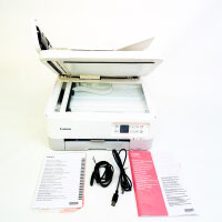 Canon PIXMA TS7451i, Multifunction Printer, Wi-Fi, Inkjet, Copying, Scanning, Printing, White