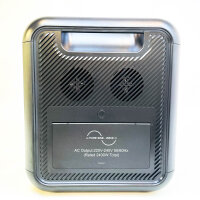 TALLPOWER V2400 Powerstation, 2160 Wh, 2400 W, LiFePO4, reiner Sinus, USB-C PD 100W, MPPT, USV, Solargenerator