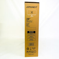 JAPANNEXT JN-IPS2802UHDR-W 28" 4K UHD Monitor, HDR10, 60Hz, FreeSync, Blue Light Filter, DP/HDMI, Speakers, VESA, Tiltable