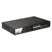 DrayTek VigorSwitch P2100, 8-Port Gigabit Ethernet, L2+ Managed PoE+ Switch, Rackmontage, VLAN, QoS