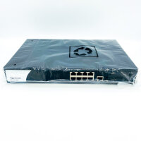 DrayTek VigorSwitch P2100, 8-Port Gigabit Ethernet, L2+ Managed PoE+ Switch, Rackmontage, VLAN, QoS