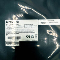 DrayTek VigorSwitch P2100, 8-Port Gigabit Ethernet, L2+ Managed PoE+ Switch, Rackmontage, VLAN, QoS
