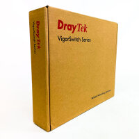 DrayTek VigorSwitch P2100, 8-Port Gigabit Ethernet, L2+ Managed PoE+ Switch, Rackmontage, VLAN, QoS