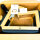 NOHrD TriaTrainer 19104 Training Bench Oak, Faux Leather, Foldable, for Abdominal and Back Training