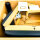 NOHrD TriaTrainer 19104 Training Bench Oak, Faux Leather, Foldable, for Abdominal and Back Training