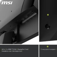 MSI MAG 255XF Gaming-Monitor, 24,5 Zoll, Full HD, 300 Hz, 0,5 ms, Rapid IPS, HDR, 250 nits, Schwarz