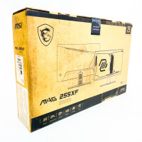MSI MAG 255XF Gaming-Monitor, 24,5 Zoll, Full HD, 300 Hz, 0,5 ms, Rapid IPS, HDR, 250 nits, Schwarz