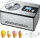 VEVOR ICE2032 Ice Cream Maker, 2L, 180W, Compressor, Frozen Yogurt & Gelato, 3 Modes, Portable, Quiet, Silver