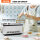 VEVOR ICE2032 Ice Cream Maker, 2L, 180W, Compressor, Frozen Yogurt & Gelato, 3 Modes, Portable, Quiet, Silver