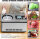 VEVOR ICE2032 Ice Cream Maker, 2L, 180W, Compressor, Frozen Yogurt & Gelato, 3 Modes, Portable, Quiet, Silver