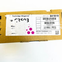 Ricoh 841819 C3503 Magenta Tonerkartusche, passend für Ricoh Drucker, hohe Kapazität, brillante Farbausgabe