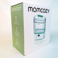 Momcozy Elektrischer Dampfsterilisator, 3-in-1, für 8 Babyflaschen, Trocknen & Erwärmen, schnelle 30 Min Trocknung, für alle Marken