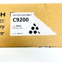 Ricoh C9200 Black Toner Cartridge, Model IM7A25805A1B, Original Printer Supplies, High Yield