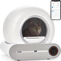 PetSafe ScoopFree Ultra, automatische selbstreinigende Katzentoilette, elektrische Funktion, geruchshemmend, mit Abdeckhaube