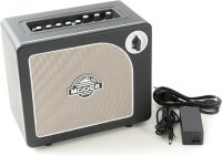 MOOER Hornet, 15W electric guitar amplifier, compact, 9 amp models, Bluetooth, black, metal housing