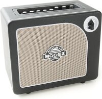 MOOER Hornet, 15W electric guitar amplifier, compact, 9 amp models, Bluetooth, black, metal housing