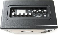 MOOER Hornet, 15W electric guitar amplifier, compact, 9 amp models, Bluetooth, black, metal housing
