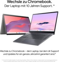 Lenovo IdeaPad Slim 3 Chromebook, 14" Full HD, 4GB RAM, 64GB Speicher, MediaTek MT8186, ARM Grafik, Chrome OS, QWERTZ, Blau