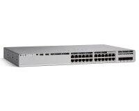 Cisco Catalyst C9200L-24T-4G-E Switch, 24x Gigabit Ports, 4x SFP, inkl. 6x SFP-10G-SR-S Module