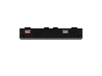 Philips Hue Perifo connector, model 929003115301, straight connector, black, for track lighting systems