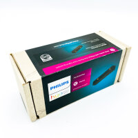 Philips Hue Perifo connector, model 929003115301, straight connector, black, for track lighting systems