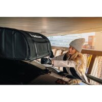 Twistboxes Gen3 520L aufrollbare Auto-Dachbox, kompakt verstaubar (30 cm), für alle Fahrzeuge & Dachträger, Riss an Stoffkante