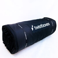 Twistboxes Gen3 520L aufrollbare Auto-Dachbox, kompakt verstaubar (30 cm), für alle Fahrzeuge & Dachträger, Riss an Stoffkante