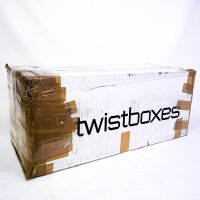 Twistboxes Gen3 520L aufrollbare Auto-Dachbox, kompakt verstaubar (30 cm), für alle Fahrzeuge & Dachträger, Riss an Stoffkante