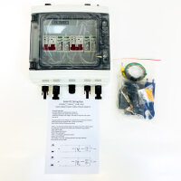 PV surge protection 40A/1000V, DC disconnect switch, lightning protection line protection, 3-in-3-out solar junction box, IP65