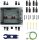 PV surge protection 40A/1000V, DC disconnect switch, lightning protection line protection, 3-in-3-out solar junction box, IP65