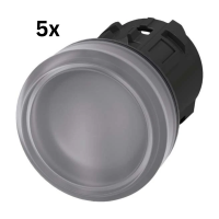 Siemens 3SU1001-6AA70-0AA0 Indicator Light, 22mm, round,...