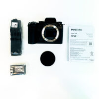 Panasonic LUMIX S5IIx DC-S5M2XE spiegellose Vollformatkamera, 6K/4K Video, Klappdisplay, Wi-Fi, Hybrid AF, Active I.S., Dual Native ISO