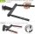 Kipika Y-Shape Dip Bar, 3x3 inch, Dip Bars, Power Cage Accessory, Robust Steel Construction, Easy Assembly