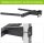 Kipika Y-Shape Dip Bar, 3x3 inch, Dip Bars, Power Cage Accessory, Robust Steel Construction, Easy Assembly
