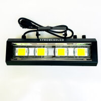 Ibiza Light STROBE80LED Strobe Light, 4x20W LED, 80W, 220–240V, 50–60Hz, Lighting Effect for Events