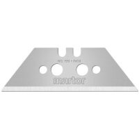 MARTOR 199 Trapezoidal Blades, 10 Pieces, Wide Ground, Replacement Blades for Cutters, Durable and Sharp