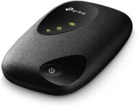 TP-Link M7200 mobiler 4G/LTE-Router, WLAN-Hotspot, 150 Mbit/s Download, 50 Mbit/s Upload, 2000 mAh Akku, Schwarz