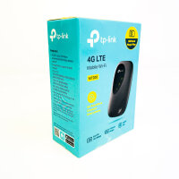 TP-Link M7200 mobiler 4G/LTE-Router, WLAN-Hotspot, 150 Mbit/s Download, 50 Mbit/s Upload, 2000 mAh Akku, Schwarz