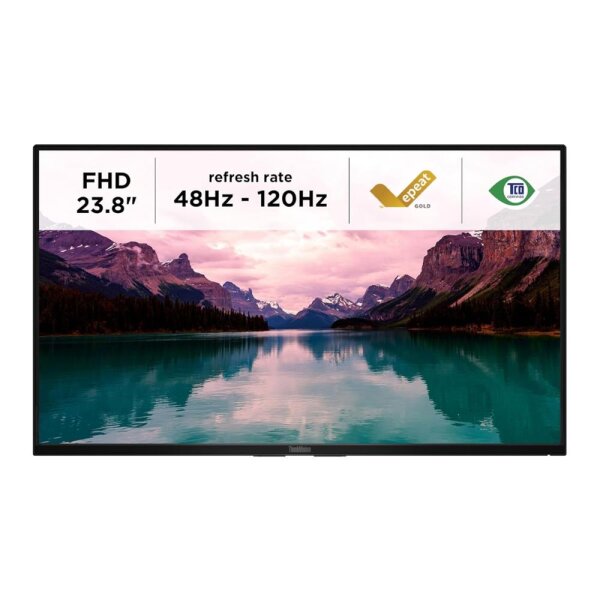 Lenovo ThinkVision A25238FT0 Monitor 23.8", FHD, IPS, 16:9, 250 cd/m², 1000:1, 99% sRGB, without stand