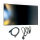 Lenovo ThinkVision A25238FT0 Monitor 23.8", FHD, IPS, 16:9, 250 cd/m², 1000:1, 99% sRGB, without stand