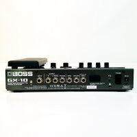 BOSS GX-10 guitar and bass effects processor, GX-100 sound engine, touchscreen, 32 amps, 170 effects, multi-footswitch, expression pedal