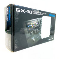 BOSS GX-10 guitar and bass effects processor, GX-100 sound engine, touchscreen, 32 amps, 170 effects, multi-footswitch, expression pedal