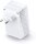 TP-Link TL-WPA4220 Powerline Adapter, AV600, WLAN-N300, 600 Mbit/s LAN, 300 Mbit/s WLAN, 2,4 GHz, Weiß