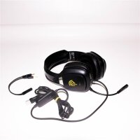 Gaming-Headsets, [Geschenke] EasySMX-Gaming-Kopfhörer Stereo-Sound für PS5, Xbox One S, X, PS4, PC mit weichem Ohrenschützer, einstellbares Mikrofon, Stummschaltung und LED-Funktion, PS5-Kopfhörer für PC, Nientendo-Schalter