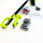 Supstable Mini-Kettensäge 15 cm, Akku-Astsäge teleskopierbar 4,6 m, 2×4000 mAh Akku, 180° schwenkbarer Kopf, kabellos
