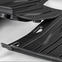 Mercedes-Benz FussMate A46568092019051, rear rubber floor mats, Dynamic Lines, precisely fitting, non-slip, robust