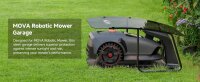 MOVA MMGM10 Mähroboter-Garage, wetterfest, UV-beständig, wasserdicht, einfache Montage, passend für ViAX, Mova, LiDAX Modelle