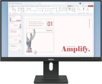 Lenovo ThinkVision E24-40 Monitor, 23,8 Zoll, Full HD, LED, LCD, Modell A25238FE0, höhenverstellbar, augenschonend