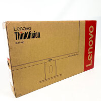Lenovo ThinkVision E24-40 Monitor, 23,8 Zoll, Full HD, LED, LCD, Modell A25238FE0, höhenverstellbar, augenschonend